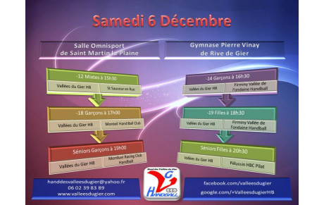 6 Match en 1 Journée