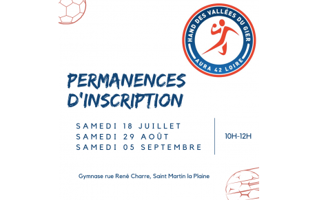 Permanence inscription année 2026-27