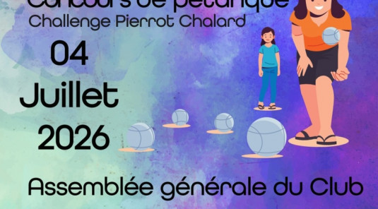 Concours de Pétanque 04 Juillet